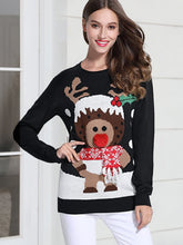 Load image into Gallery viewer, Rudolph Round Neck Sweater