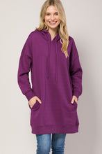 Load image into Gallery viewer, Plus Hoodie Sweatshirt Pullover Tunic Top