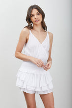 Load image into Gallery viewer, WRAP SMOCKED WAIST RUFFLE DRESS