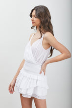 Load image into Gallery viewer, WRAP SMOCKED WAIST RUFFLE DRESS