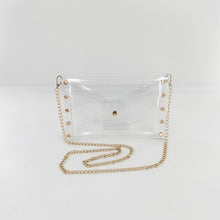 Load image into Gallery viewer, Clear Crossbody Clutch Bag