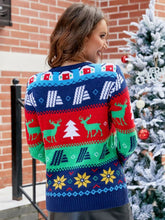 Load image into Gallery viewer, Christmas Round Neck Sweater