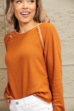 Load image into Gallery viewer, Double Take Long Raglan Sleeve Round Neck Top