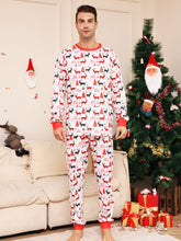 Load image into Gallery viewer, Full Size Reindeer Print Top and Pants Set