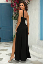 Load image into Gallery viewer, One-Shoulder Split Maxi Dress