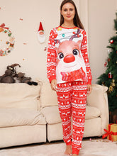 Load image into Gallery viewer, Full Size Christmas Long Sleeve Top and Pants Set