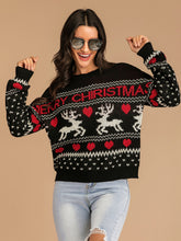 Load image into Gallery viewer, MERRY CHRISTMAS Round Neck Sweater