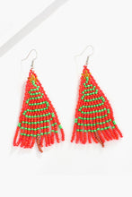 Load image into Gallery viewer, Christmas Beaded Earrings