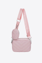 Load image into Gallery viewer, Adored PU Leather Shoulder Bag with Small Purse