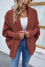 Load image into Gallery viewer, Open Front Long Sleeve Cardigan