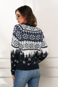HAPPY Christmas Raglan Sleeve Sweater