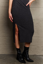 Load image into Gallery viewer, Sew In Love Full Size For The Night Fitted Sleeveless Midi Dress in Black