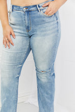 Load image into Gallery viewer, Judy Blue Natalie Full Size Distressed Straight Leg Jeans