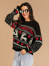 Load image into Gallery viewer, MERRY CHRISTMAS Round Neck Sweater