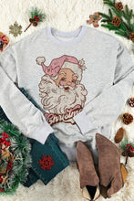 Load image into Gallery viewer, Christmas Graphic Round Neck Sweatshirt