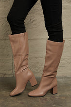Load image into Gallery viewer, East Lion Corp Block Heel Knee High Boots