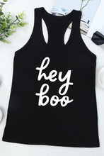 Load image into Gallery viewer, HEY BOO Graphic Tank Top
