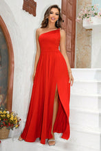 Load image into Gallery viewer, One-Shoulder Split Maxi Dress