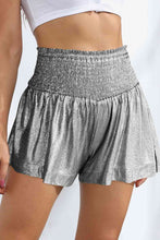 Load image into Gallery viewer, Glitter Smocked High-Waist Shorts