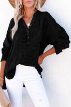 Load image into Gallery viewer, Buttoned Long Sleeve Blouse