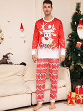 Load image into Gallery viewer, Full Size Long Sleeve Top and Printed Pants Set