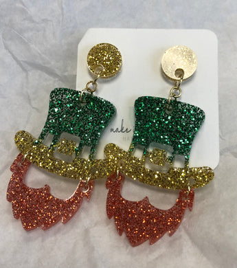St. Patrick’s day earrings