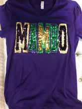 Load image into Gallery viewer, Mambo Sequin Shirt Mardi Gras
