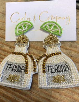 Tequila Beaded Earrings