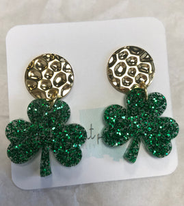 St. Patrick’s day earrings