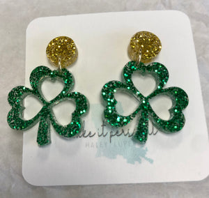 St. Patrick’s day earrings