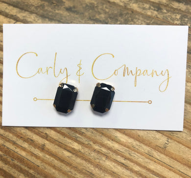 Stud Gem Earrings