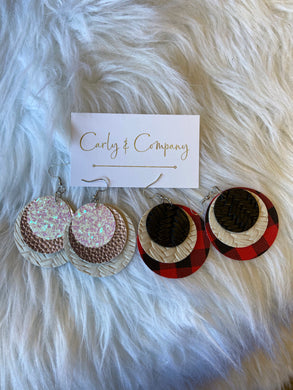 Disk Earrings