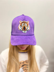 Corduroy Tiger Hat
